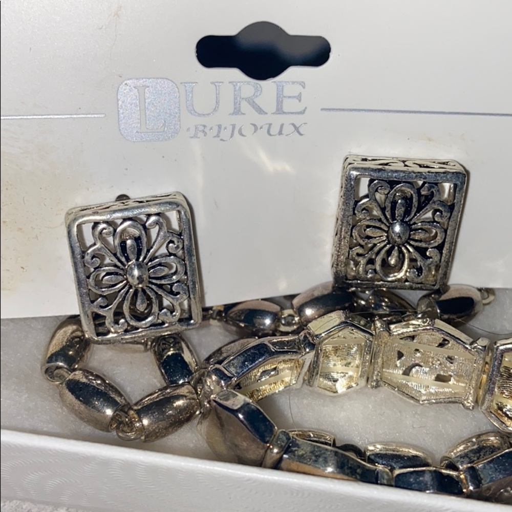 Silver Plated Lot Jewelry Set